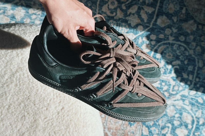 릭 오웬스 스타일로 커스텀한 아디다스 삼바 살펴보기