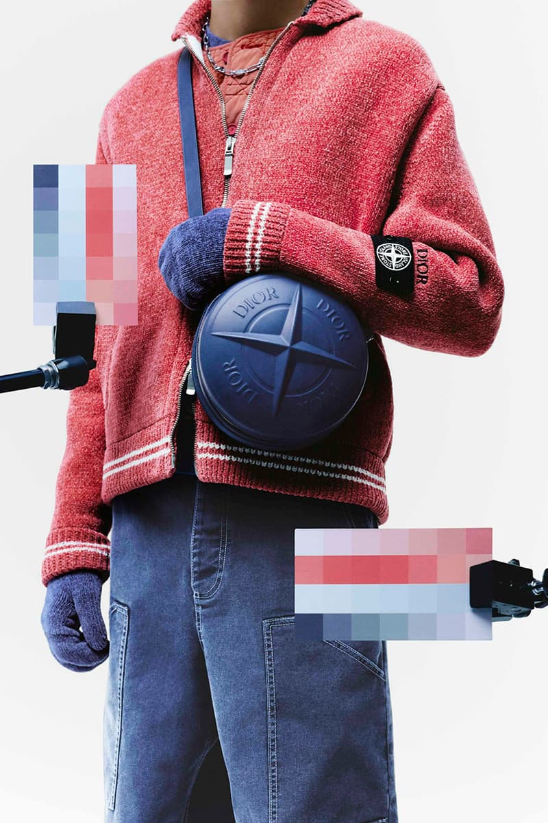 디올, 스톤, 아일랜드, 캡슐, 컬렉션, 공개, 킴, 존스, 슈프림, 루이비통, 협업, 콜라보, 제품, 패치, 패션, 패션쇼, 카고, 포켓, 베스트, 니트, 웨어, 시그니처, 자수, 바람막이, 고어텍스, 레더, 백, 가죽, 가방