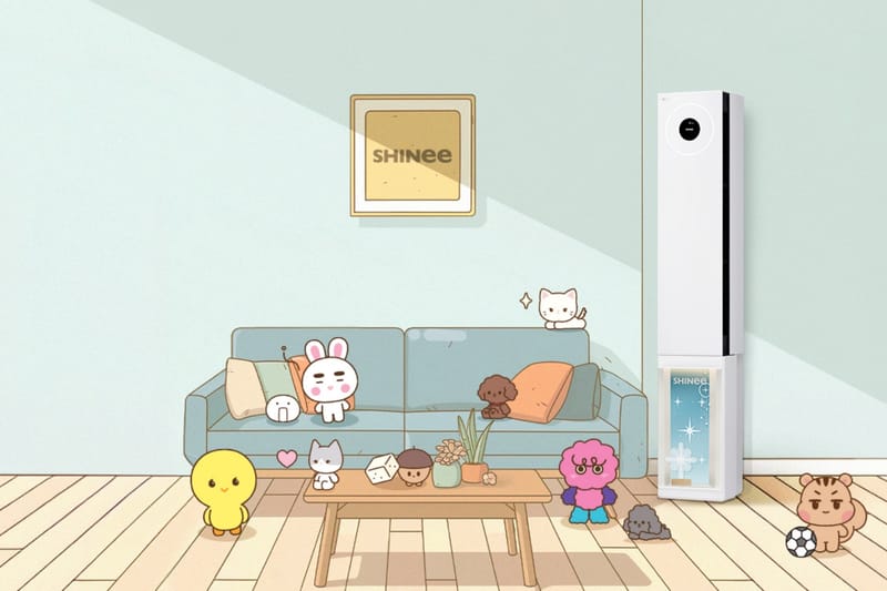 LG 휘센 x 샤이니 협업 리미티드 에어컨 출시
