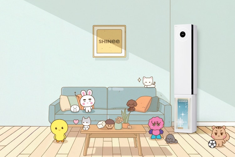 LG 휘센 x 샤이니 협업 리미티드 에어컨 출시
