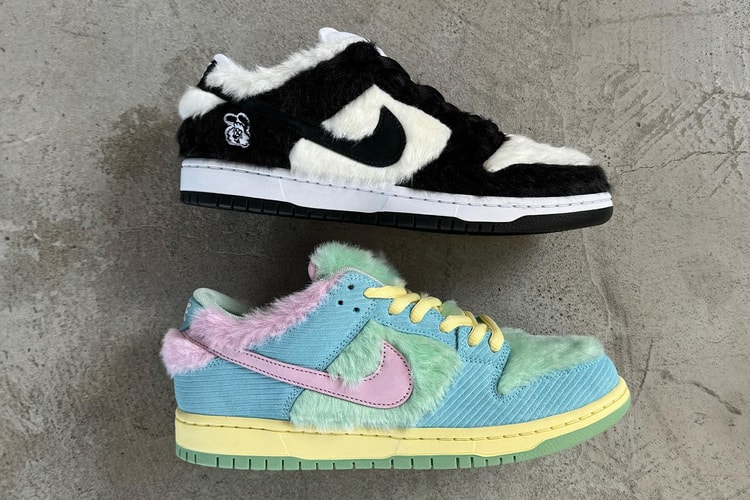 베르디 x 나이키 SB 덩크 로우 ‘비스티’와 ‘빅’의 실물 이미지가 공개됐다