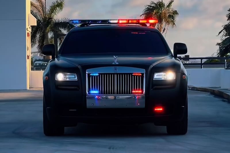 롤스로이스 순찰차가 공개됐다