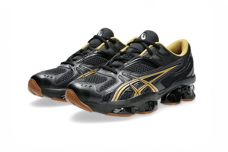 키코 코스타디노브 x 아식스 젤 퀀텀 지엔치아 ‘블랙/골드’ 공개