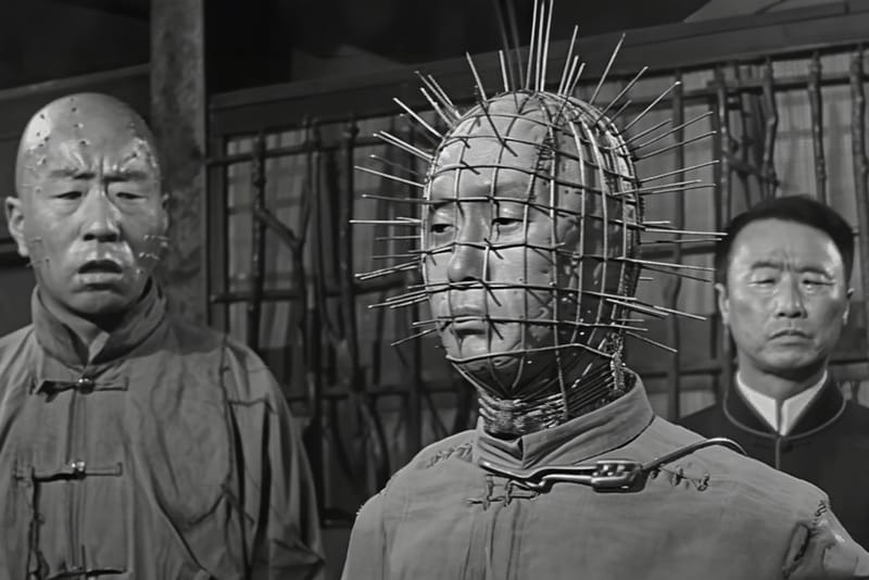 AI로 제작된 구로사와 아키라 버전의 <헬레이저> 속 장면