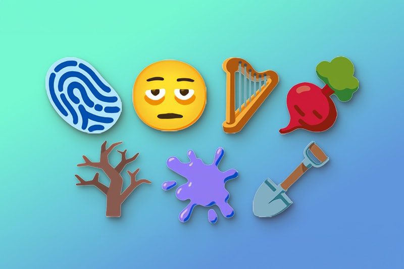 애플, iOS, 새로운, 이모티콘, 추가, 소프트웨어, 업데이트, 하프, 삽, 지문, 피곤, 얼굴, 표정, 이모지, 공식, 입장, 아이폰, 팀쿡, 에어팟, 이어팟, 맥북, 아이맥, 맥스