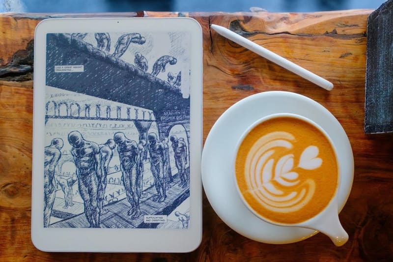 데이라이트 컴퓨터, 종이책과 비슷한 디스플레이를 채택한 태블릿 공개