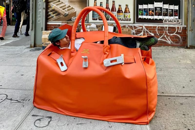 거대한 에르메스 버킨 백이 공개됐다