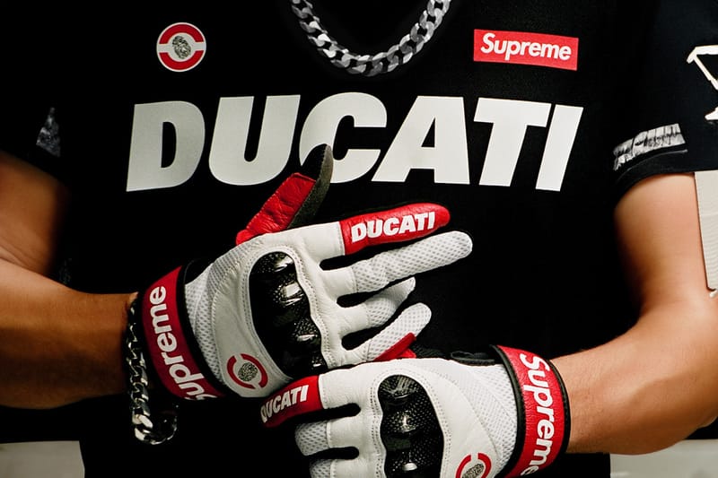 슈프림 x 두카티 퍼포먼스 봄 2024 컬렉션 출시