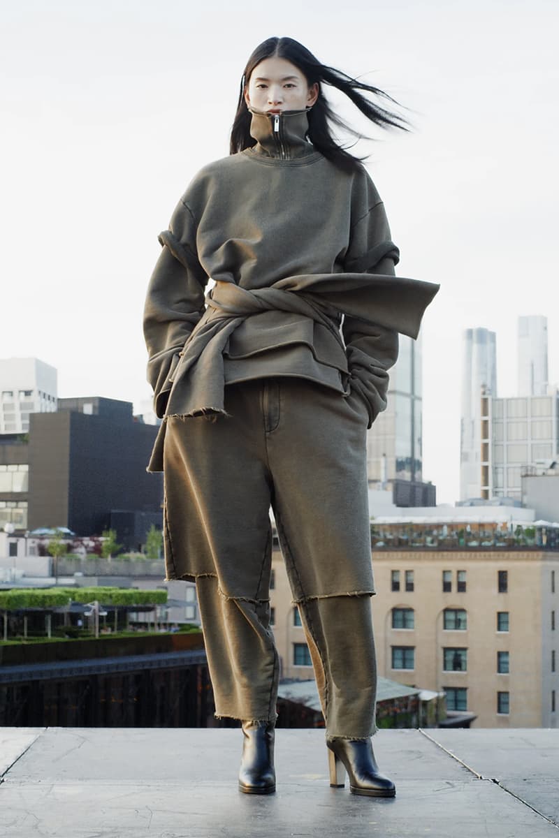 헬무트 랭, 2025 리조트 컬렉션, 피터 도, 패션, 뉴욕 패션, 테이퍼드 진, 캐주얼 웨어, 힙합, 하이 패션, 디자이너,