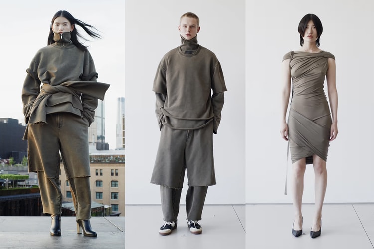 헬무트 랭 2025 리조트 컬렉션 룩북 공개