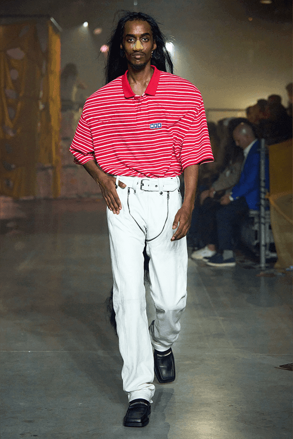 마틴 로즈, 2025 SS 컬렉션 공개, Martine Rose, 2025 spring, summer, 마틴 로즈, martine rose collection, martine rose runway, 마틴 로즈, 에어 맥스 TN