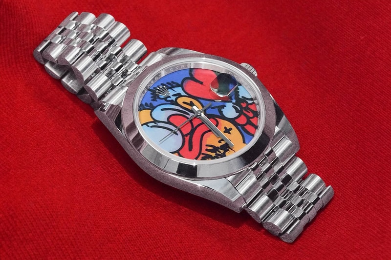 주목받는 영국의 아티스트, 올라올루 슬론의 커스텀 롤렉스 데이트저스트 살펴보기, Olaolu Slawn, Rolex Datejust, 롤렉스, 데이트저스트, 올라올루 슬론 시계, 스테인리스 스틸 시계, 영국 아티스트, 릴 야티