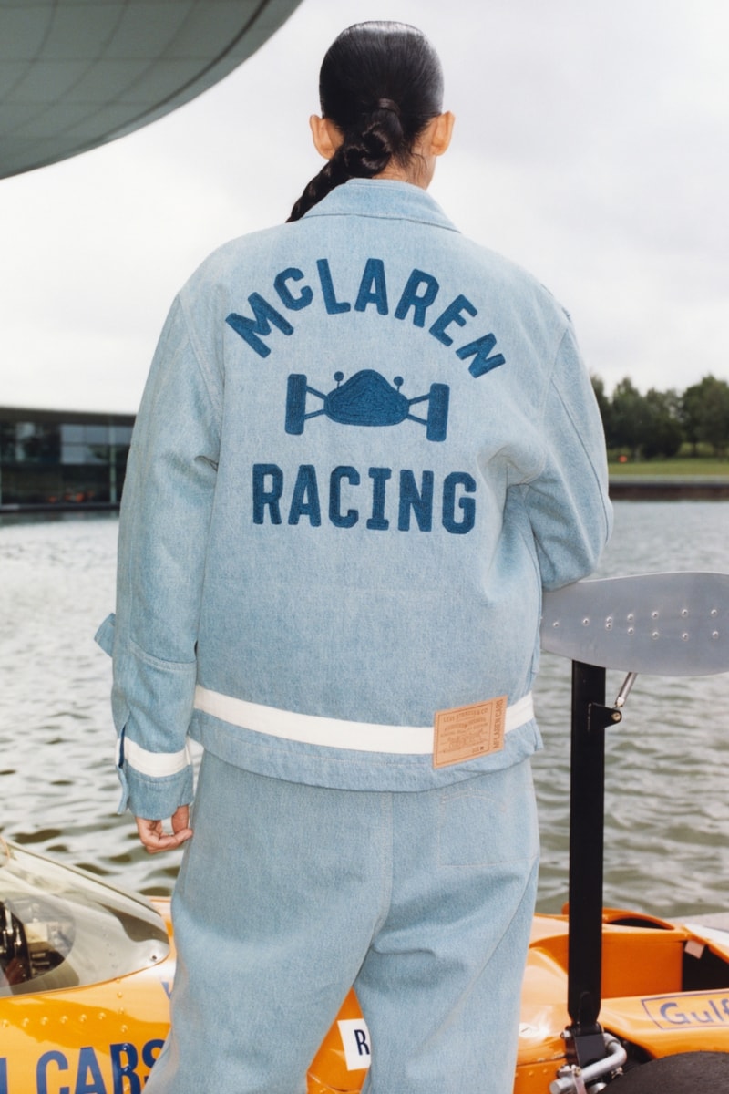 스타일과 퍼포먼스의 환성적인 만남, 리바이스 x 맥라렌 레이싱 컬렉션 출시 levis mclaren racing collaboration collection formula 1 F1