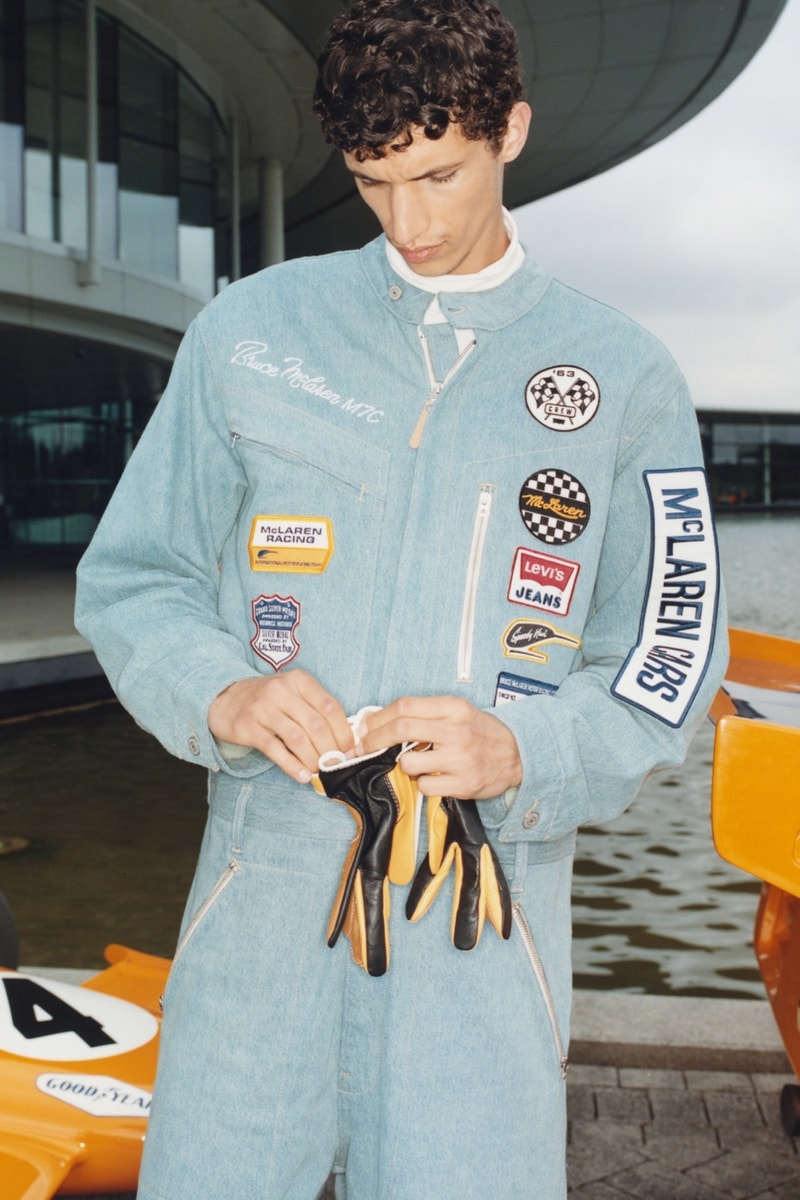 스타일과 퍼포먼스의 환성적인 만남, 리바이스 x 맥라렌 레이싱 컬렉션 출시 levis mclaren racing collaboration collection formula 1 F1