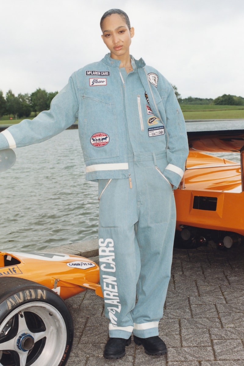 스타일과 퍼포먼스의 환성적인 만남, 리바이스 x 맥라렌 레이싱 컬렉션 출시 levis mclaren racing collaboration collection formula 1 F1