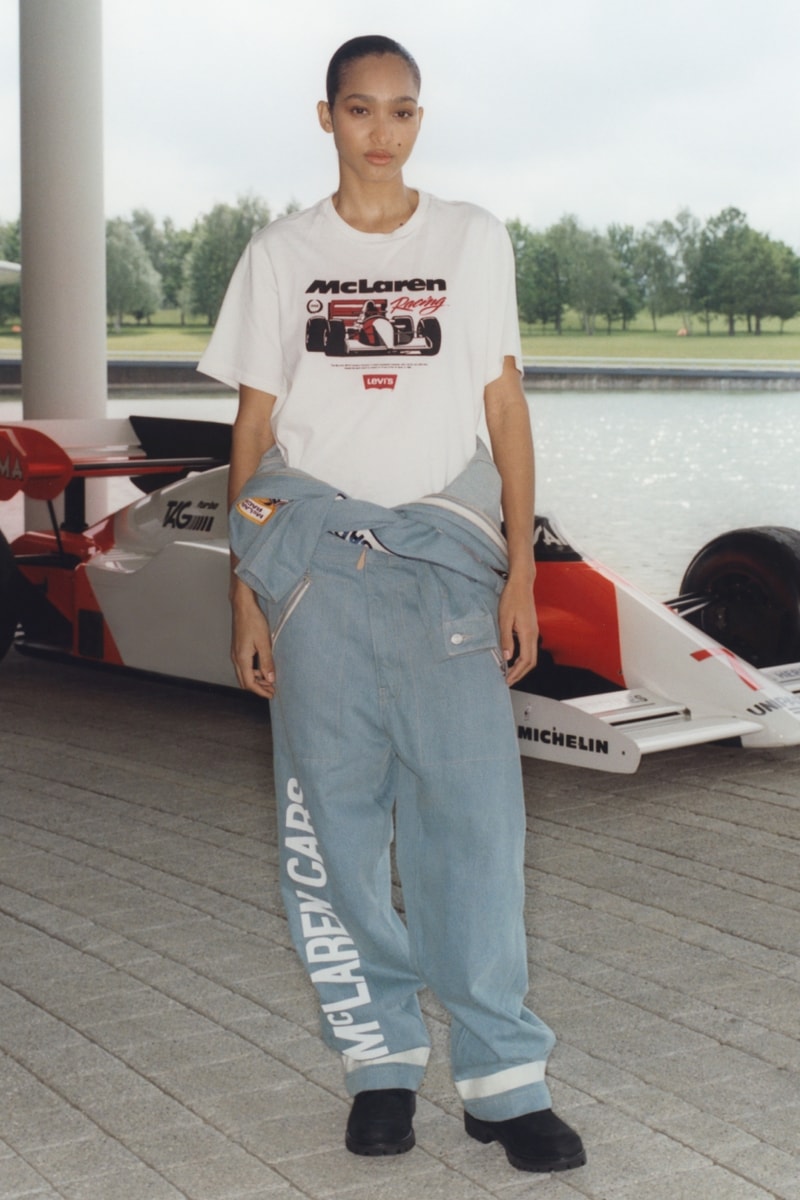 스타일과 퍼포먼스의 환성적인 만남, 리바이스 x 맥라렌 레이싱 컬렉션 출시 levis mclaren racing collaboration collection formula 1 F1