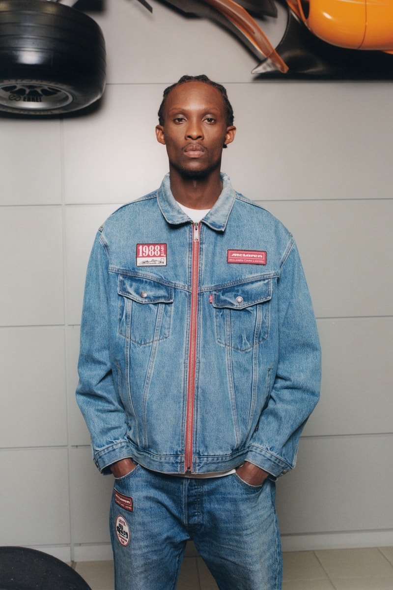 스타일과 퍼포먼스의 환성적인 만남, 리바이스 x 맥라렌 레이싱 컬렉션 출시 levis mclaren racing collaboration collection formula 1 F1