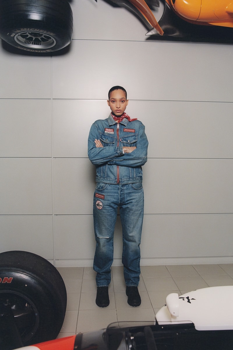 스타일과 퍼포먼스의 환성적인 만남, 리바이스 x 맥라렌 레이싱 컬렉션 출시 levis mclaren racing collaboration collection formula 1 F1