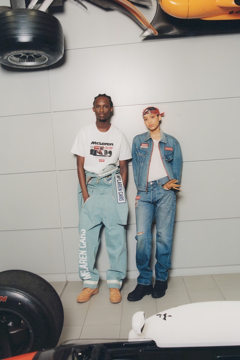 스타일과 퍼포먼스의 환성적인 만남, 리바이스 x 맥라렌 레이싱 컬렉션 출시 levis mclaren racing collaboration collection formula 1 F1
