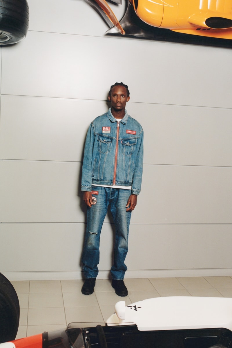 스타일과 퍼포먼스의 환성적인 만남, 리바이스 x 맥라렌 레이싱 컬렉션 출시 levis mclaren racing collaboration collection formula 1 F1