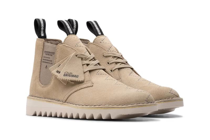 네이버후드, 클락스, 오리지널, 부츠, 공개, 왈라비, 데저트, 트랙, 협업, 콜라보, 스니커, 발매