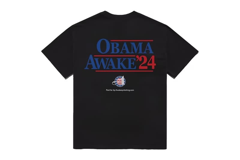 어웨이크 NY, 미셸 오바마 2024 미국 대선 출마 지지 티셔츠 발매, Awake NY, Michelle Obama, 트럼프 티셔츠, 도날드 트럼프, 트럼프 암살 티셔츠, 트럼프 총격 티셔츠, 오바마 티셔츠, 미셸 오바마 출마, 민주당 후보