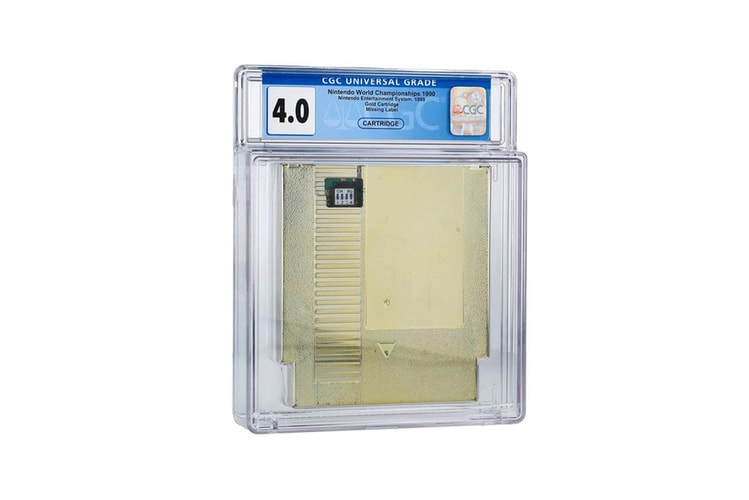 희귀한 NES ‘1990 닌텐도 월드 챔피언십’ 게임 칩이 경매에 오른다