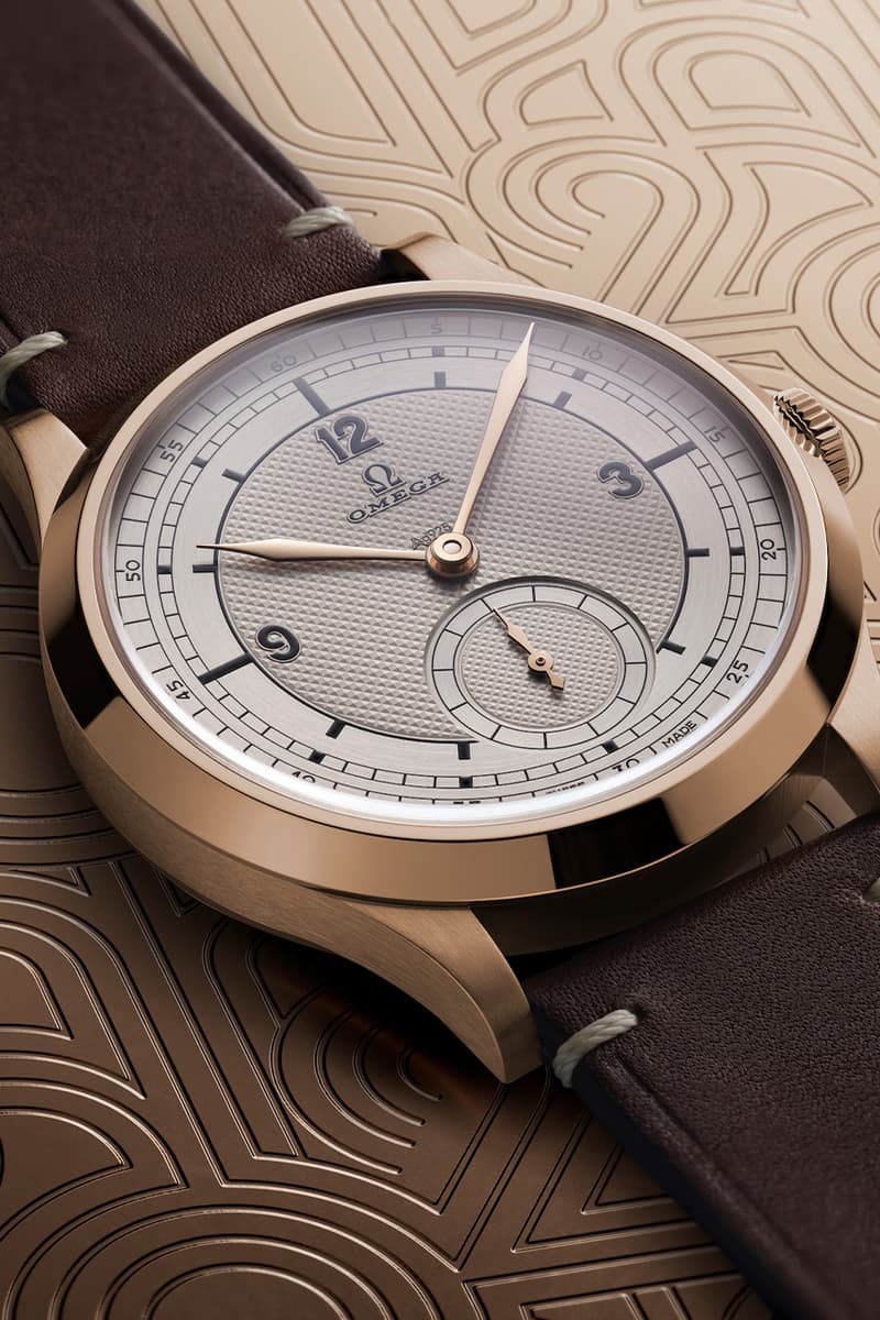 오메가, BG 859 ‘2024 파리 올림픽’ 브론즈 골드 에디션 출시, Omega, 오메가, BG859, BG 859 시계, 손목 시계, 가죽 손목, 가죽 스트랩, 레더 스트랩, 클루 드 파리