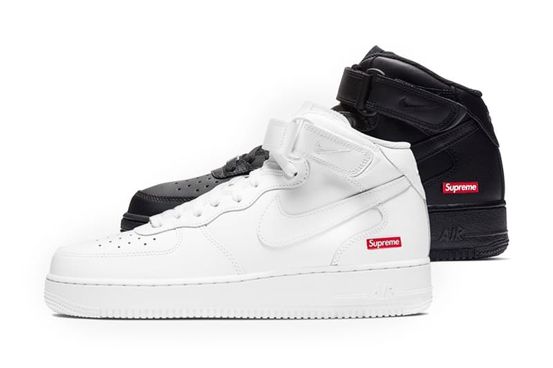 나이키와 슈프림 협업 에어 포스 1 미드가 출시된다?