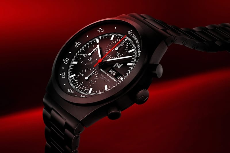 포르쉐 디자인, 크로노그래프 1 ‘올 블랙 넘버드 에디션’ 공개