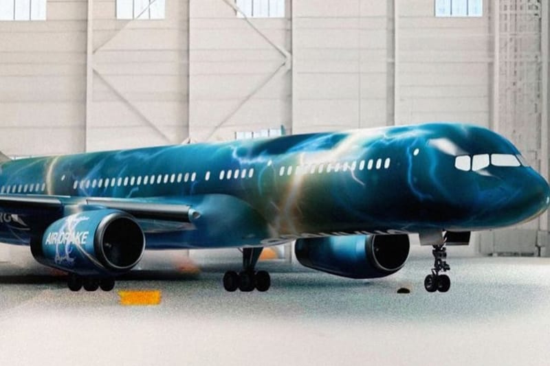 드레이크의 새로운 전용기, ‘에어 드레이크 2’의 외관이 공개됐다