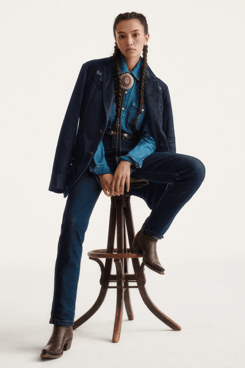 랄프 로렌과 나이오미 글래시스의 세 번째 협업 캡슐이 출시됐다, ralph lauren, western, indigenous people, native american, 웨스턴 무드, 웨스턴 패션