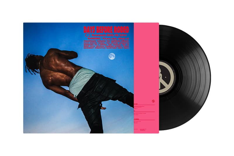 트래비스 스콧, ‘DAYS BEFORE RODEO’ 10주년 기념 바이닐과 머천다이즈 발매, travis scott, cactus jack, 캑투스 잭, 캑터스 잭, 바이닐, vinyl, days before rodeo, album cover, travis scott
