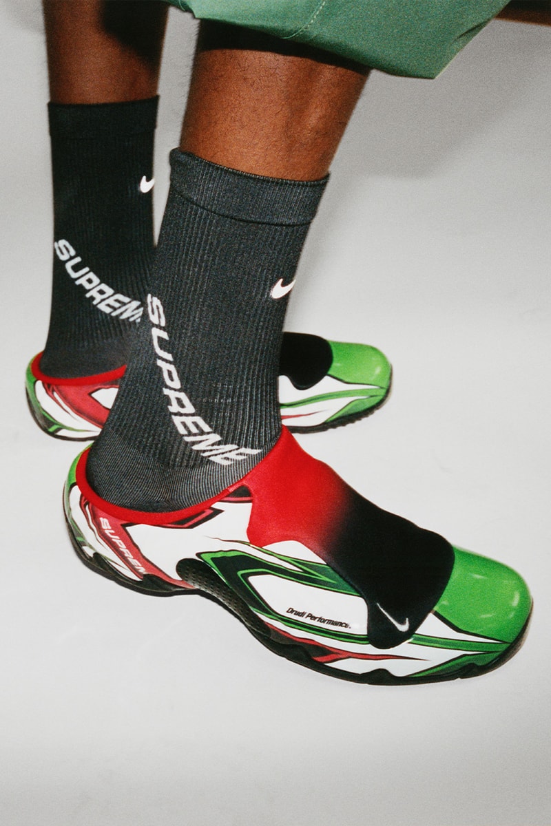 나이키와 슈프림 협업 클로그포짓이 출시된다, Nike, Supreme, Clogposite