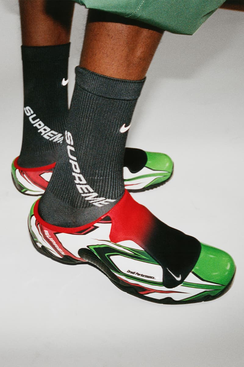 나이키와 슈프림 협업 클로그포짓이 출시된다, Nike, Supreme, Clogposite