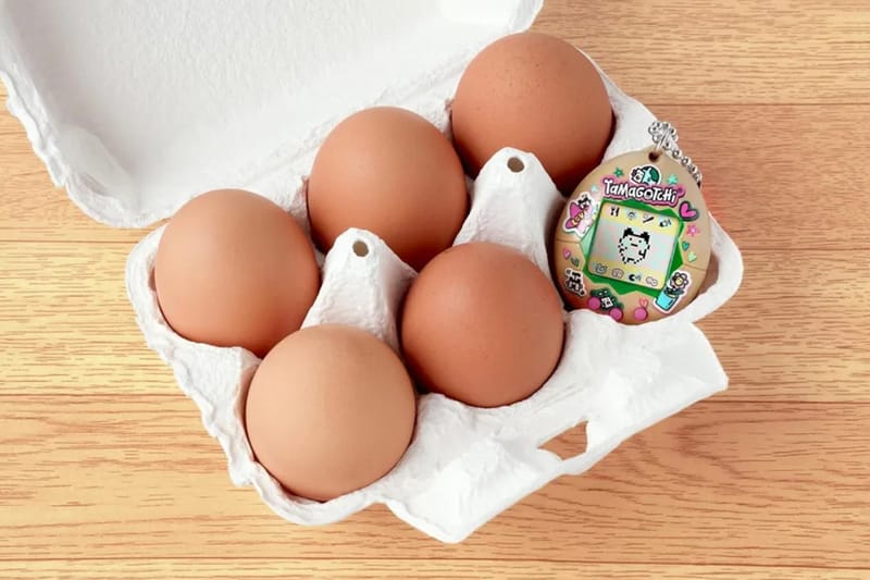 계란껍질로 만들어진 다마고치가 발매된다