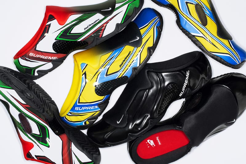 나이키와 슈프림 협업 클로그포짓이 출시된다