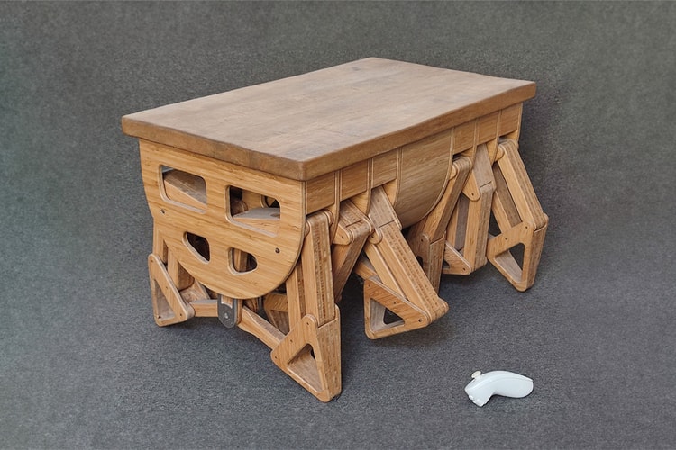 걸어다니는 커피 테이블 ‘카펜터 포드’가 공개됐다