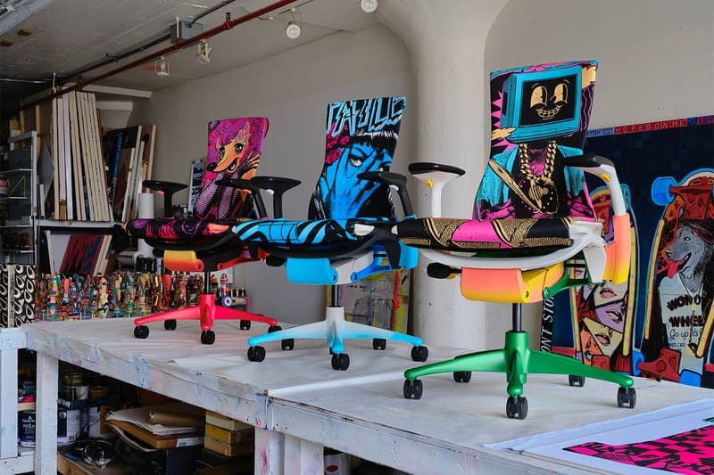 허먼 밀러 게이밍, 아티스트 듀오 페일과 협업한 가구 컬렉션 공개, Herman Miller, FAILE, furniture, 가구 컬렉션