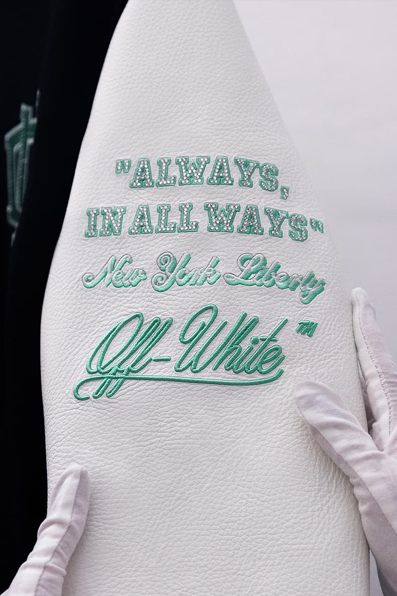 오프 화이트, WNBA 팀 뉴욕 리버티와 파트너십 체결, Off White, WNBA, New York Liberty, partnership, 파트너십