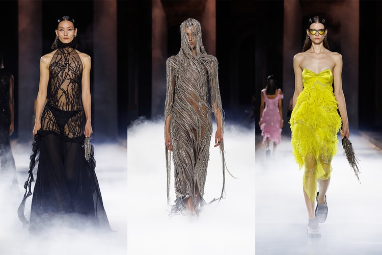 아일랜드 요정 '밴시'에서 영감 받은 맥퀸 2025 봄, 여름 컬렉션