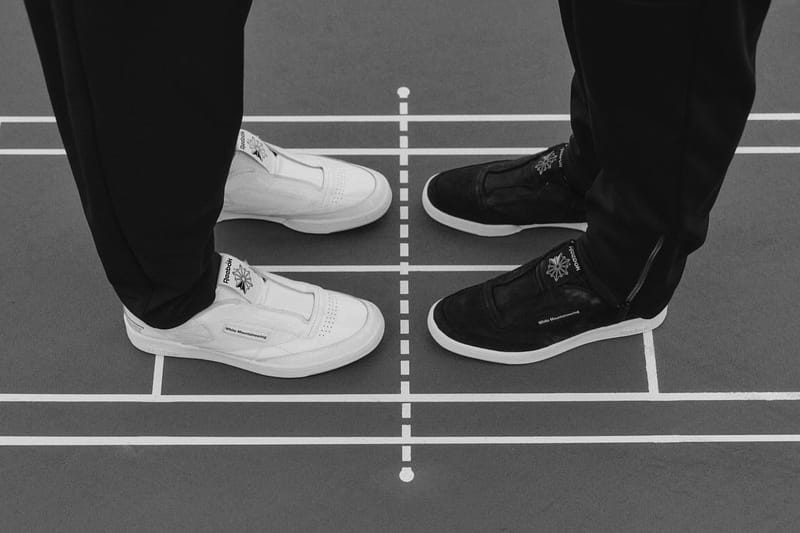 화이트 마운티니어링 x 리복 클럽 C 85 빈티지 스니커 출시