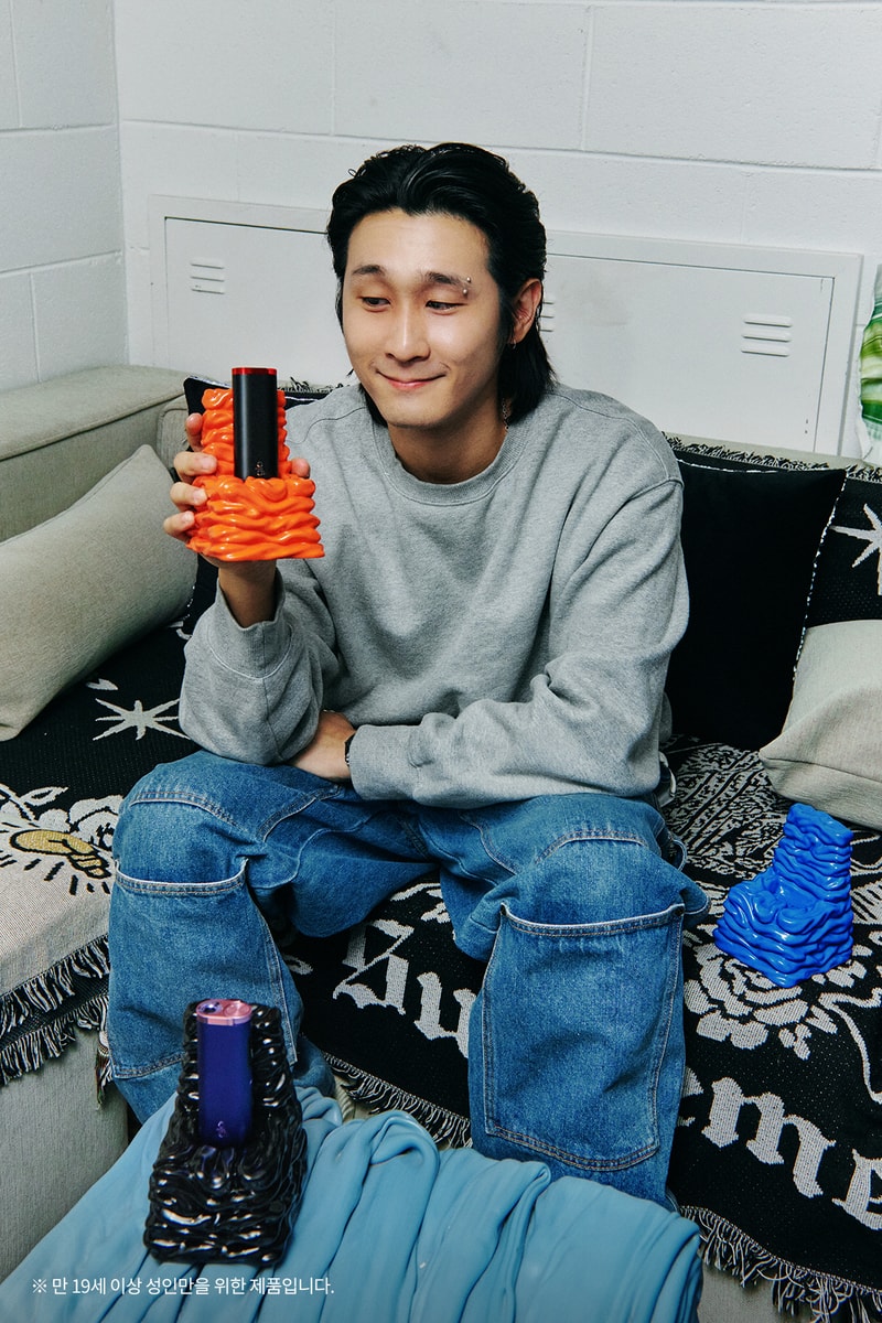 현대미술 작가 강영민이 함께한 글로 전용 ‘AFF 글로 스탠드’ 언박싱 공개 glo hypebeast hype yourself ymk artist 