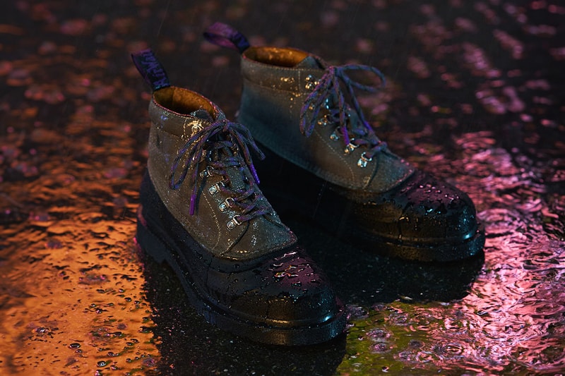 노스페이스 퍼플 라벨 x 닥터 마틴 101 부츠 출시