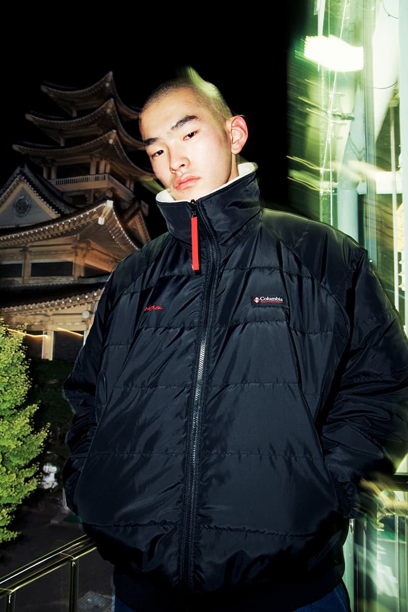 예스아이씨 x 컬럼비아 파우더 케그 재킷 출시