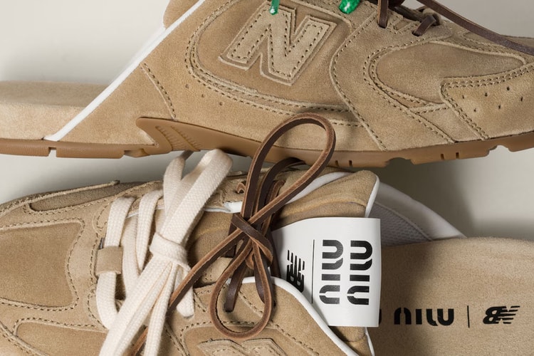 미우미우 x 뉴발란스 협업 530 SL 뮬 출시