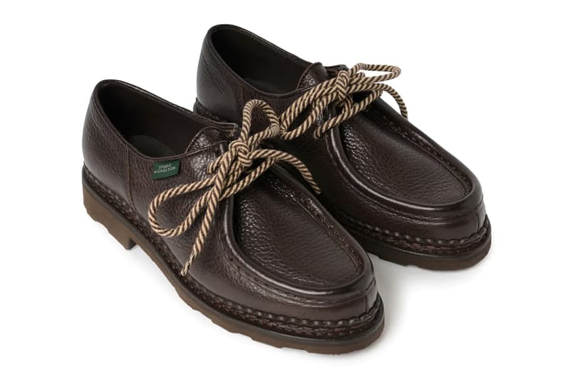 스튜디오 니콜슨 x 파라부트 ‘미카엘 더비’ 슈즈 공개