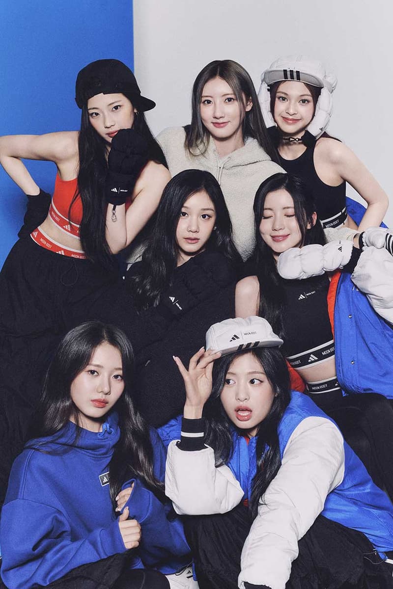 베이비몬스터와 함께한 문 부츠 x 아디다스 컬렉션 출시