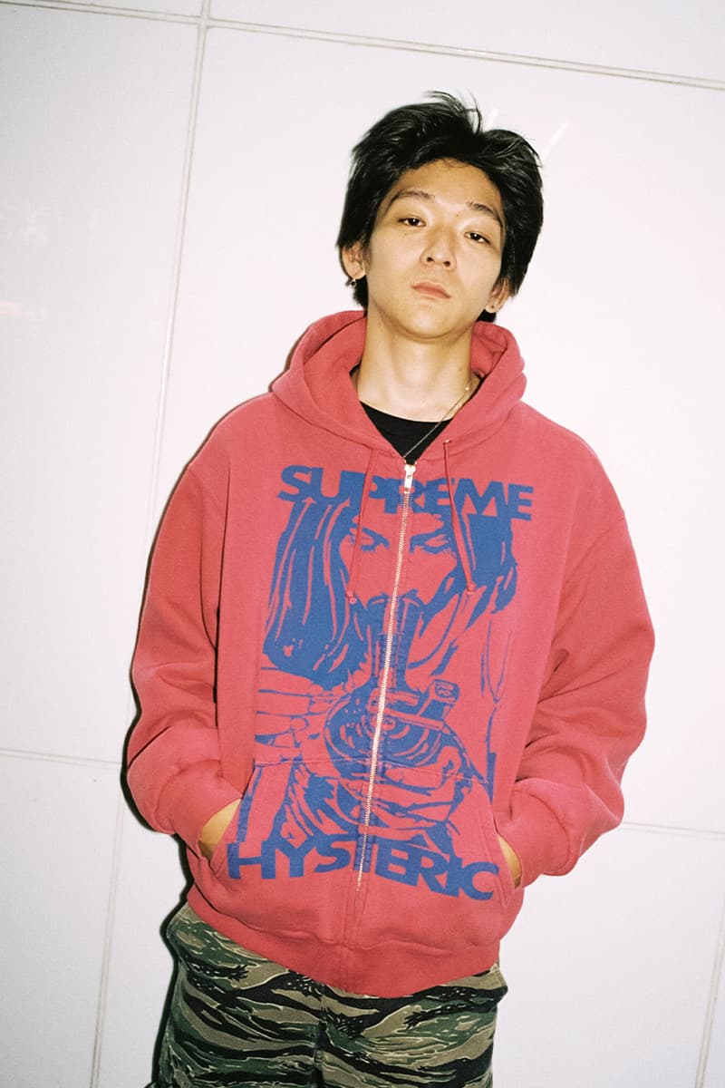 슈프림과 히스테릭 글래머의 협업 컬렉션이 출시된다, Supreme, Hysteric Glamour