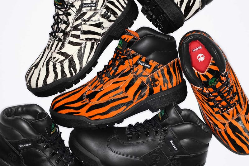 슈프림 x 팀버랜드® 필드 부츠가 공개됐다